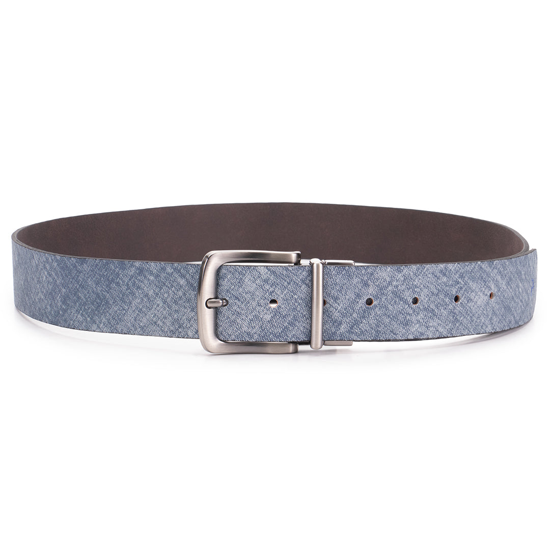 Metamorphosis Belt Denim & Brown (Reversible)