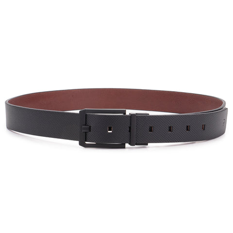 Metamorphosis Belt Perforated Black & Brown (Reversible)