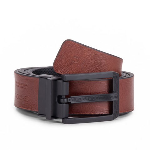 Metamorphosis Belt Perforated Black & Brown (Reversible)