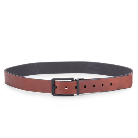 Metamorphosis Belt Perforated Black & Brown (Reversible)