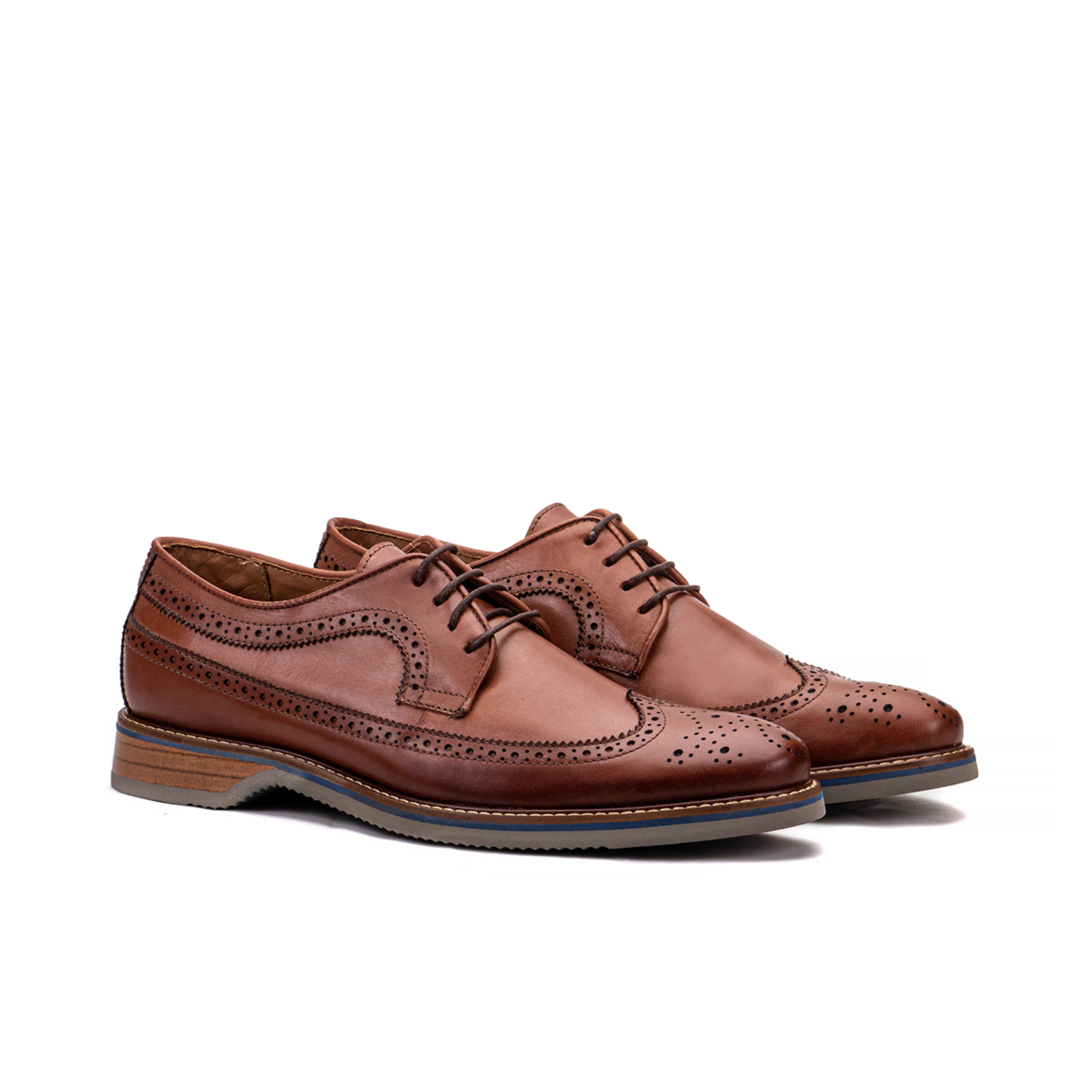 Mens Blue Wingtip The Brasilia (TestProduct) - Bold and Timeless Terracotta / 9 / 9.5 (42 EU) Mens Blue Wingtip The Brasilia (TestProduct) - Bold and Timeless Terracotta / 9 / 9.5 (42 EU)