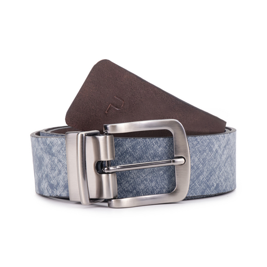Metamorphosis Belt Denim & Brown (Reversible)
